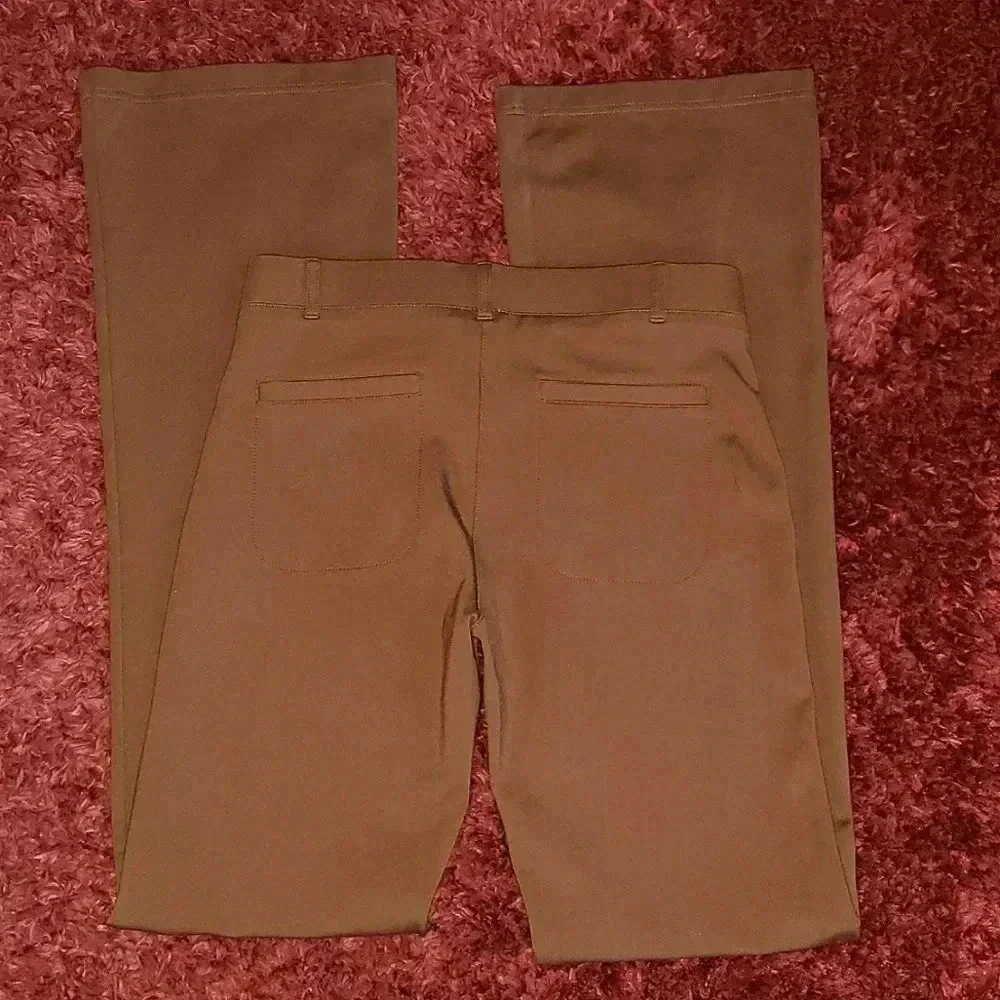 BetaBrand Yoga pants Brown Dress Pants Womens Size Small S Long - Picture 7 of 7